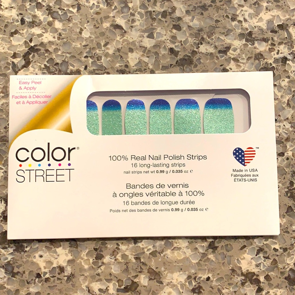 Color Street nail strips - Long Time No Sea